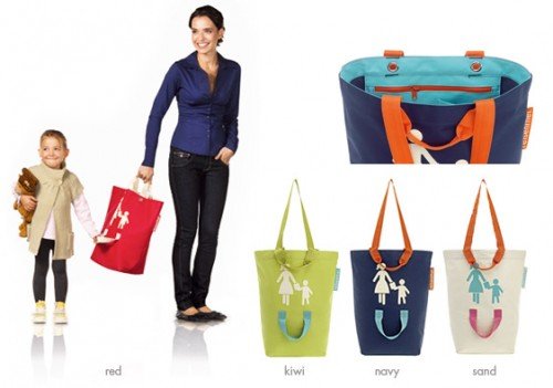 borsa mamma figlio