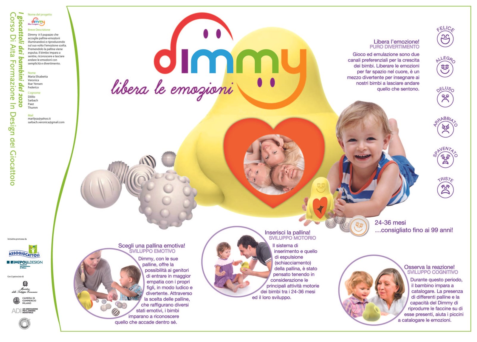 Dimmy. gioco emozionale