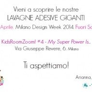 Di noi, il fuorisalone 2014 e adesivi lavagna eco-friendly